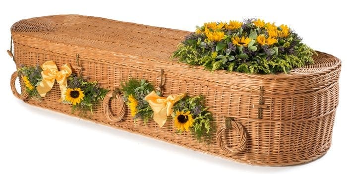 Willow Cromer Wicker Coffins by Carl Hogg Funerals Golborne